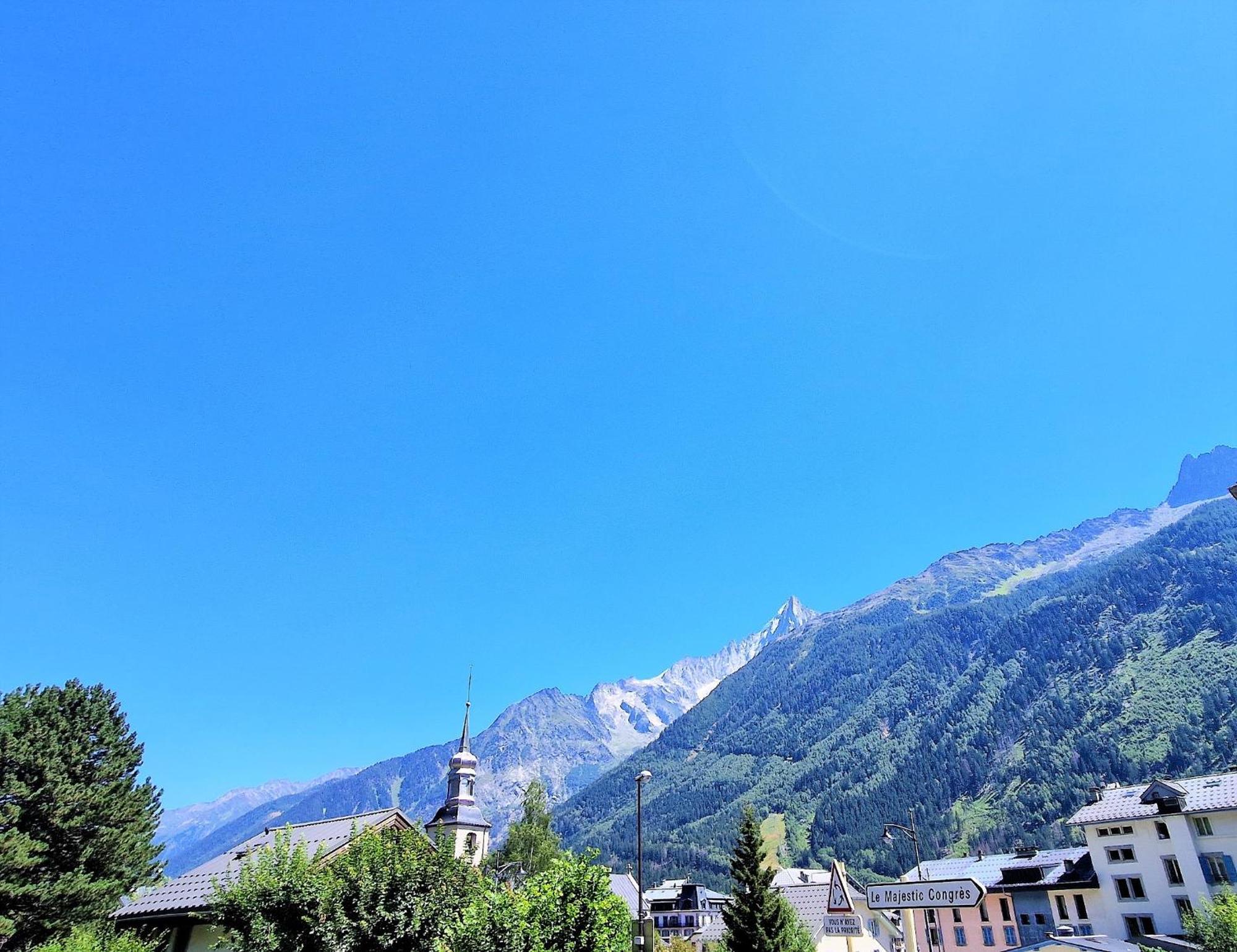 Le Majestic Superbe Appartement Centre Chamonix Rom bilde